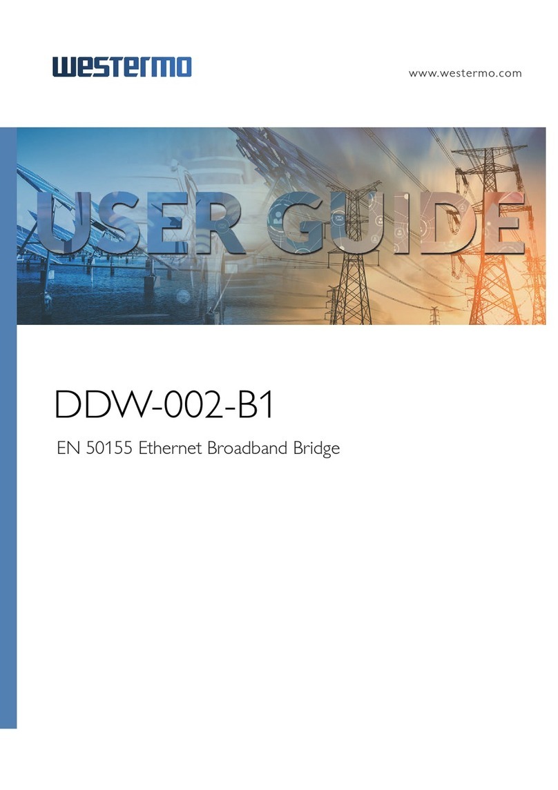Westermo DDW-002-B1 User manual