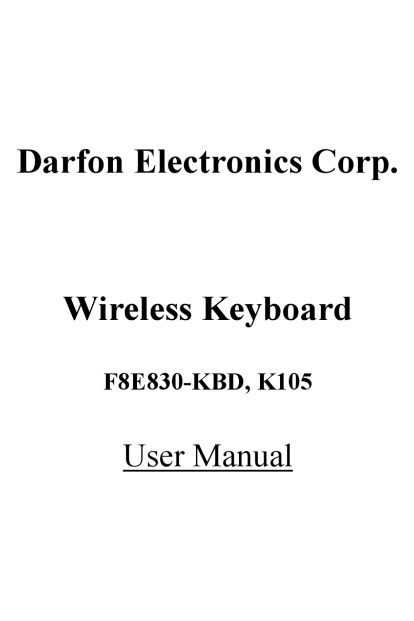 Darfon F8E830-KBD user manual