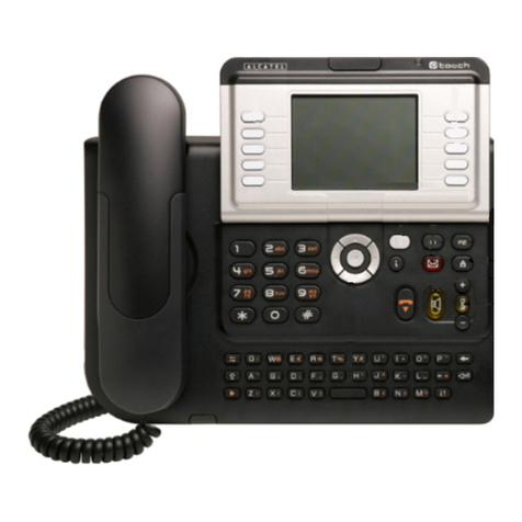 Alcatel-Lucent OmniTouch 8 Series User manual Alcatel-Lucent OmniTouch 8 Series User manual