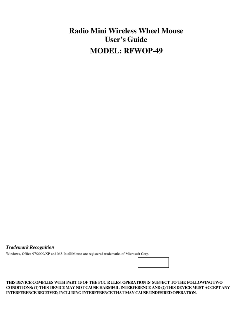A4Tech RFWOP-49 User manual