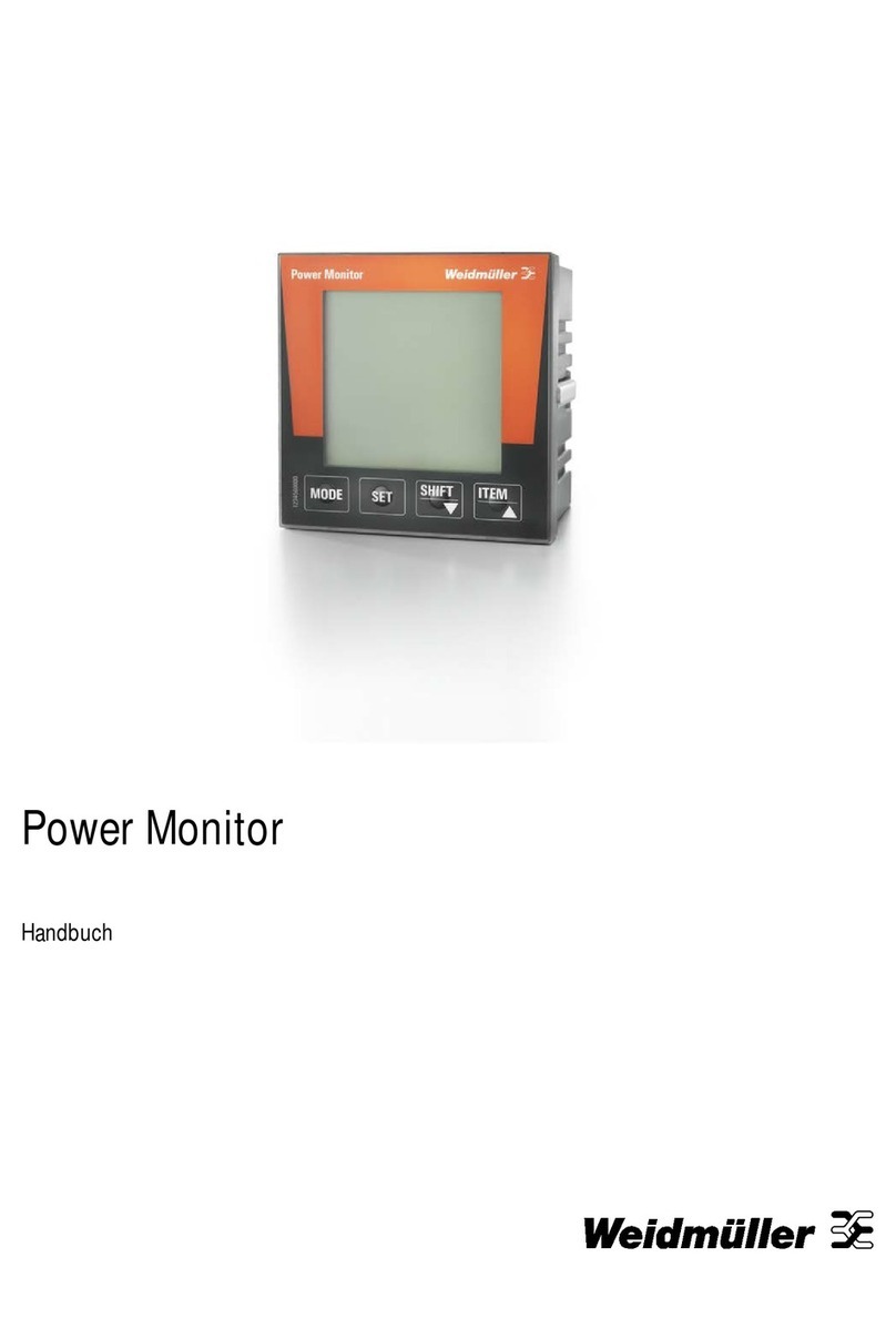 Weidmüller Power Monitor User manual