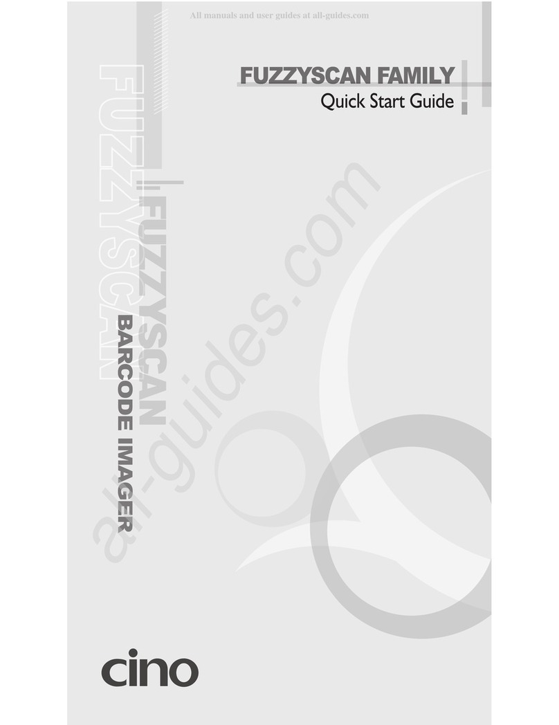 Cino FuzzyScan F700 Series quick start guide