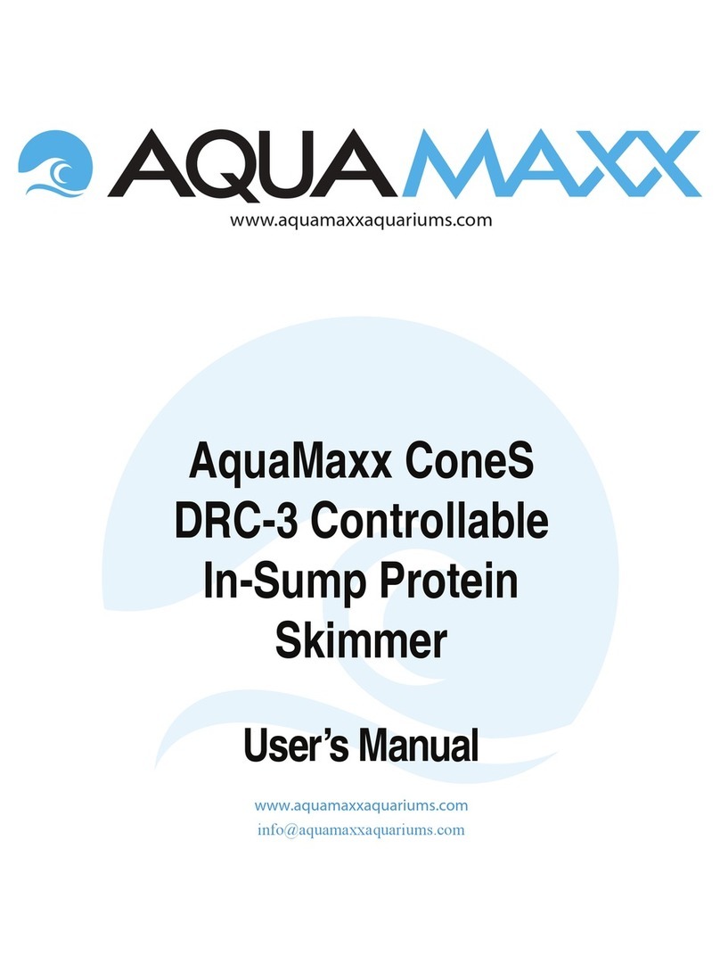 AQUAMAXX ConeS DRC-3 User manual