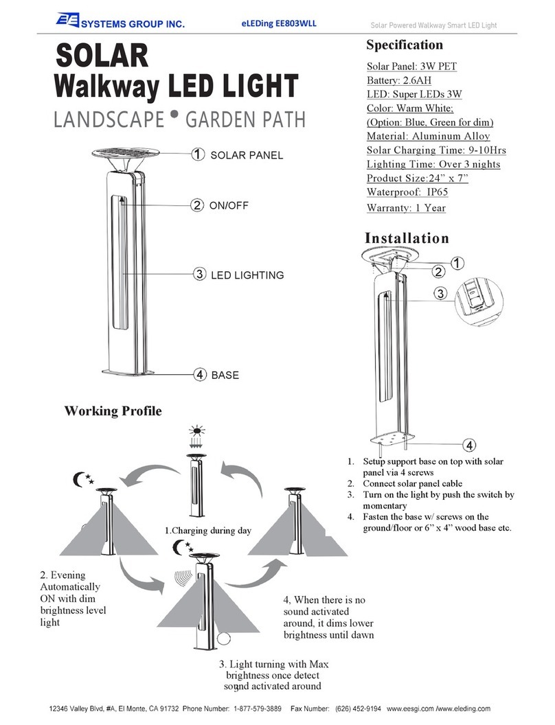 EE Systems Group eLEDing EE803WLL quick start guide