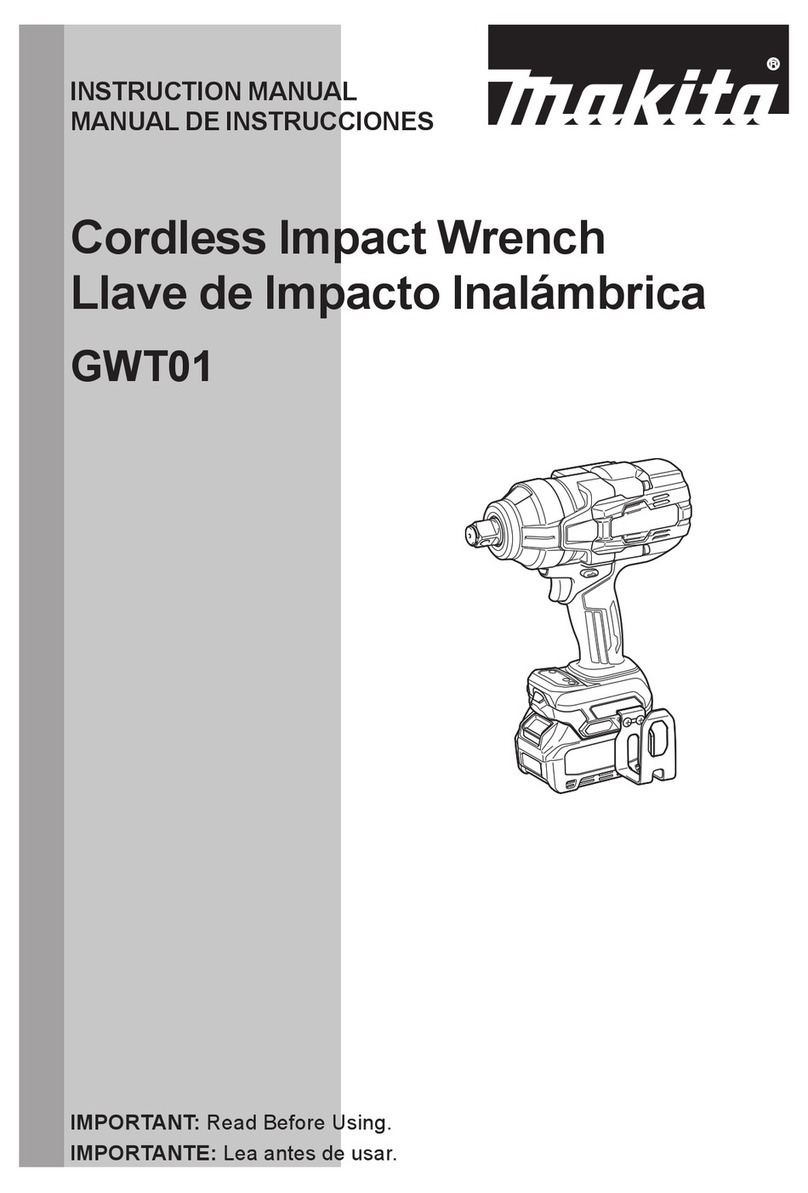 Makita GWT01 User manual