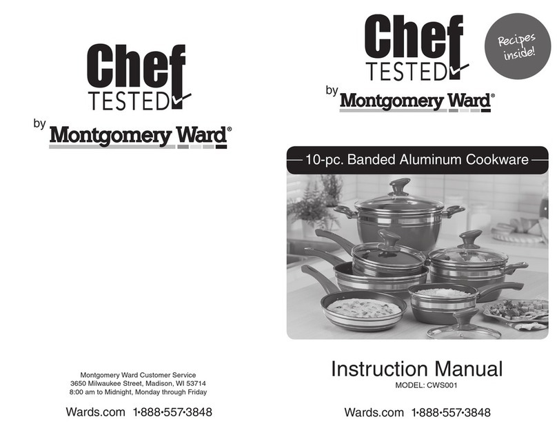 Montgomery Ward Chef Tested CWS001 instruction manual