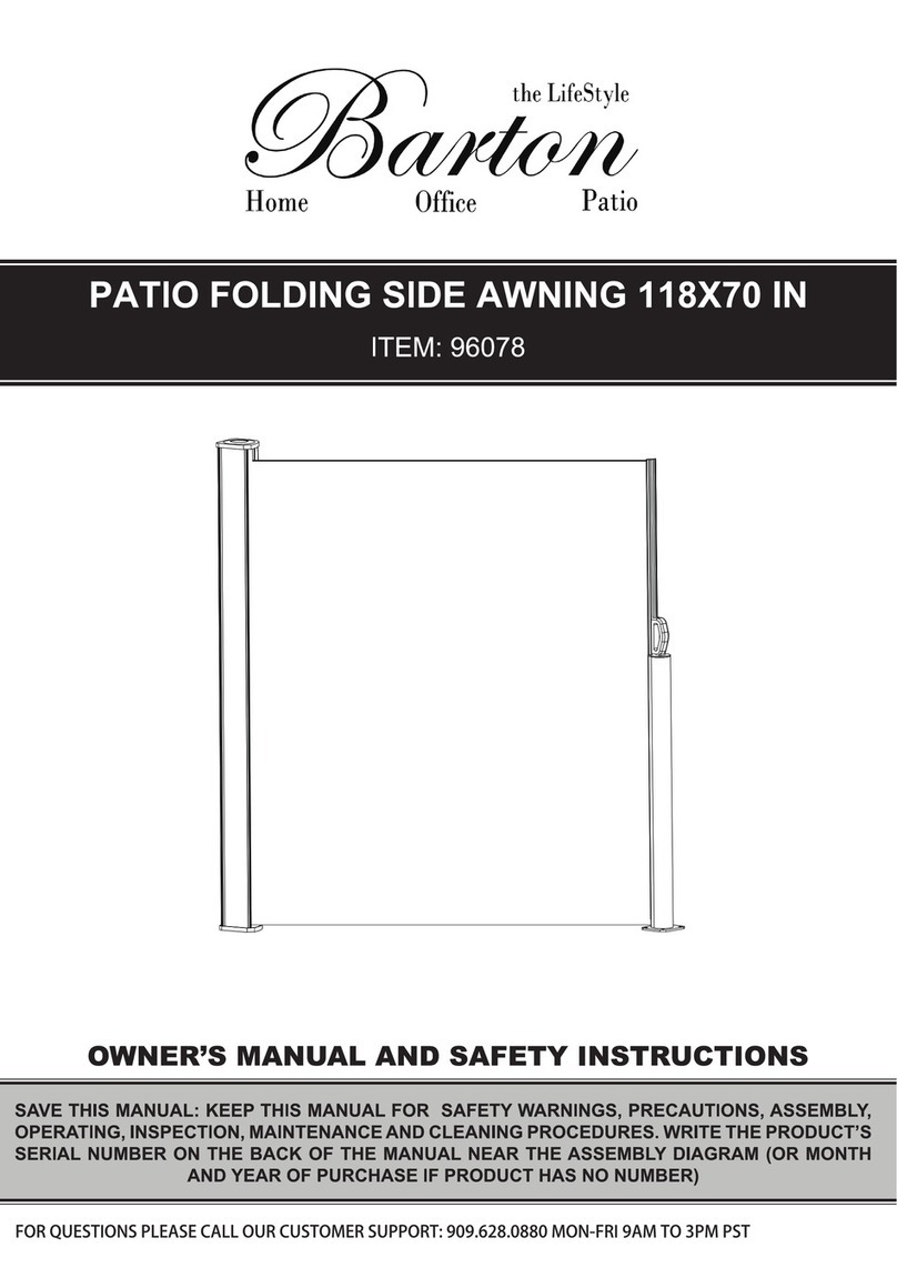 Barton 96078 Owner's manual and safety instructions