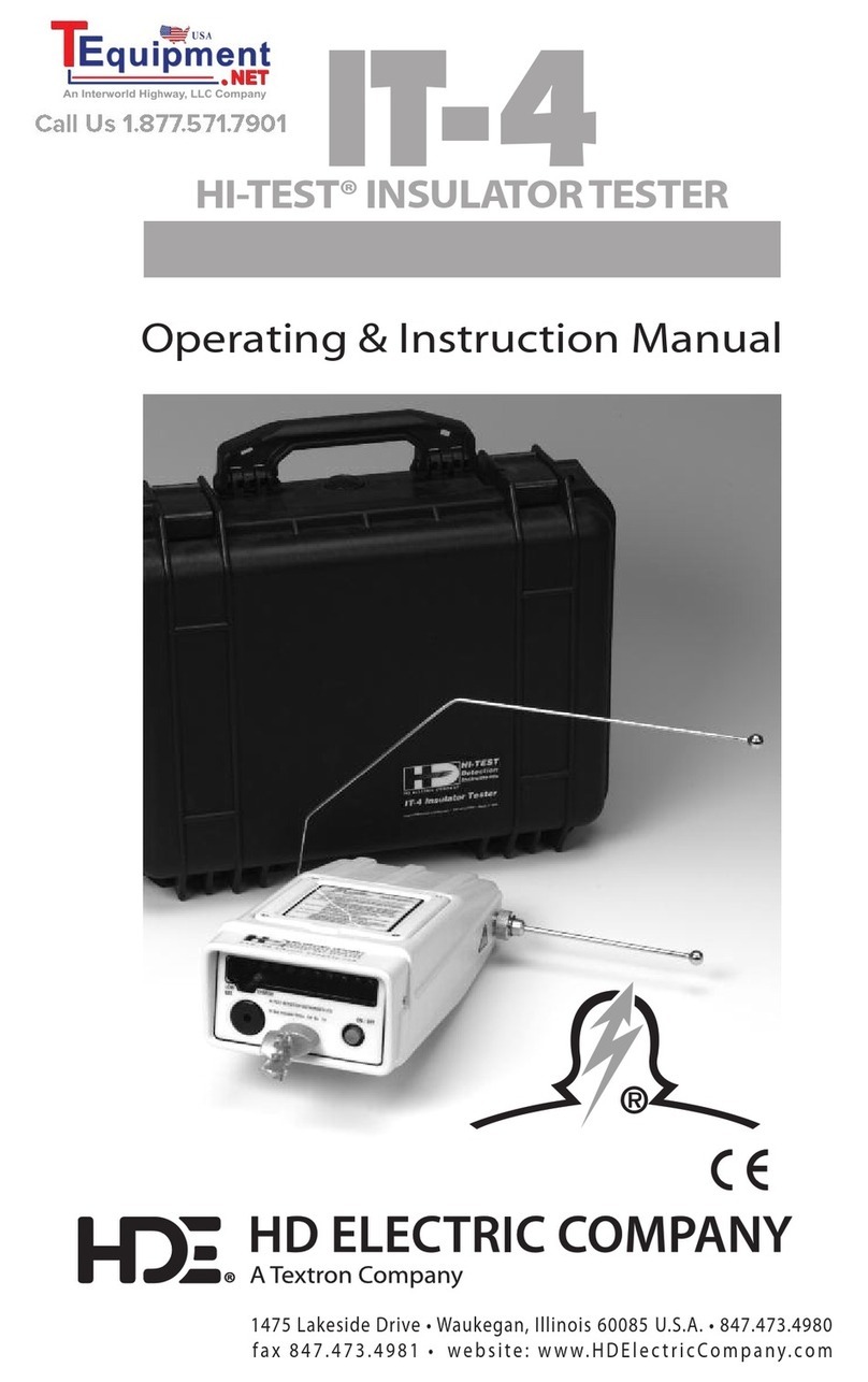 Textron HDE HI-TEST IT-4 Instruction Manual Textron HDE HI-TEST IT-4 Instruction Manual