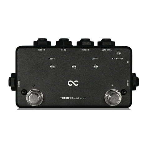 One Control Tri Loop User manual