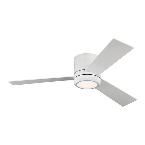 Monte Carlo Fan Company 3CLMR56XXXD-V1 Series Owner's guide and installation manual Monte Carlo Fan Company 3CLMR56XXXD-V1 Series Owner's guide and installation manual