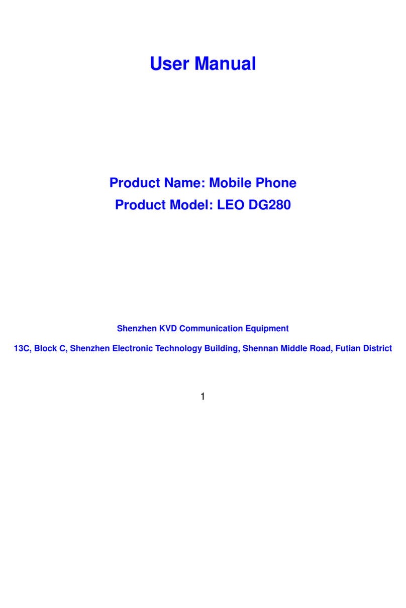Doogee LEO DG280 User manual