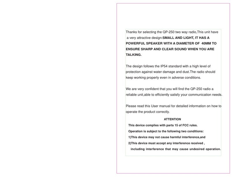 QUANTUN QP-250 manual