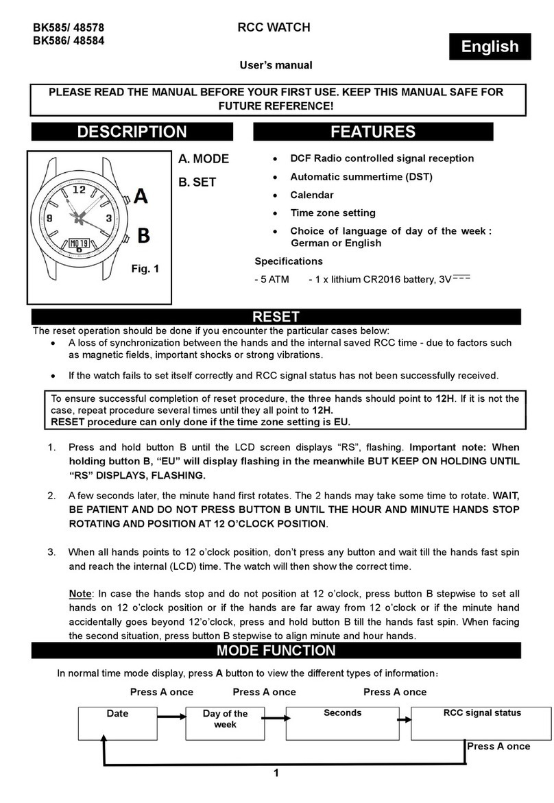 Eurotops BK585 quick start guide