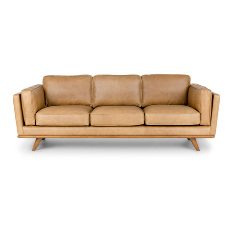 Article TIMBER Sofa User manual