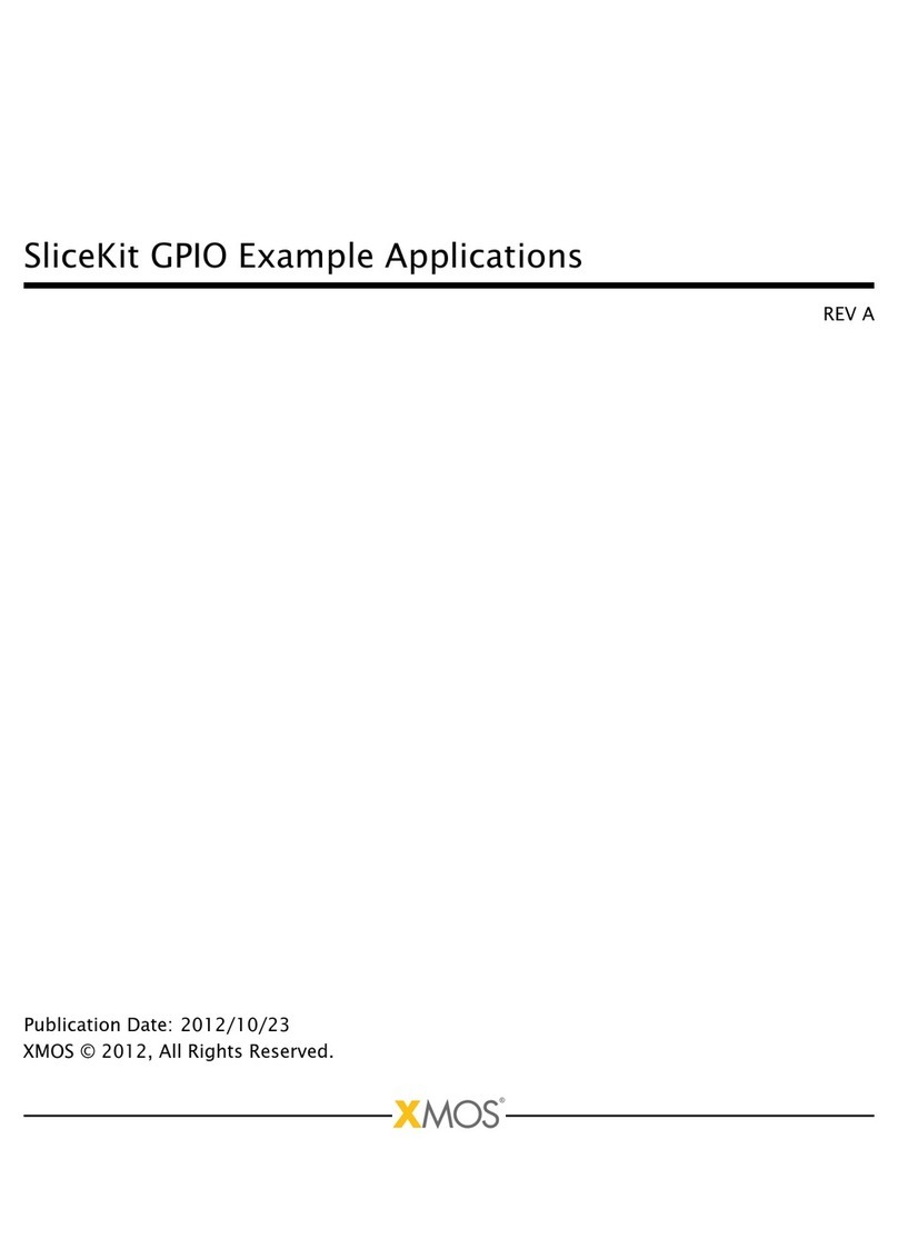 XMOS SliceKit GPIO User guide