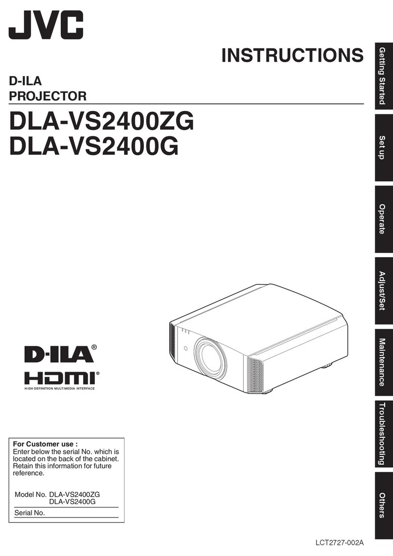 JVC DLA-VS2400ZG User manual