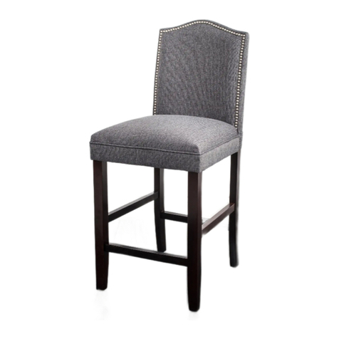 KSP Tiffany Counterstool 86577 Assembly instructions