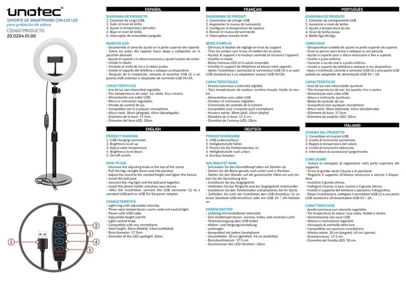 unotec 20.0254.01.00 quick start guide