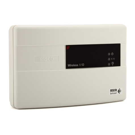 Risco Agility Wireless I/O & X10 Module installation instructions Risco Agility Wireless I/O & X10 Module installation instructions