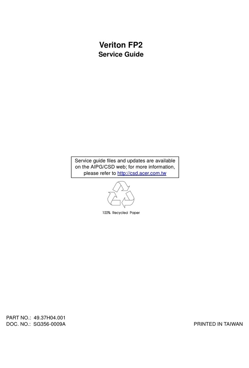 Acer Veriton FP2 User manual