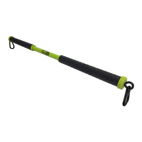 GoFit Resist-a-Bar User manual