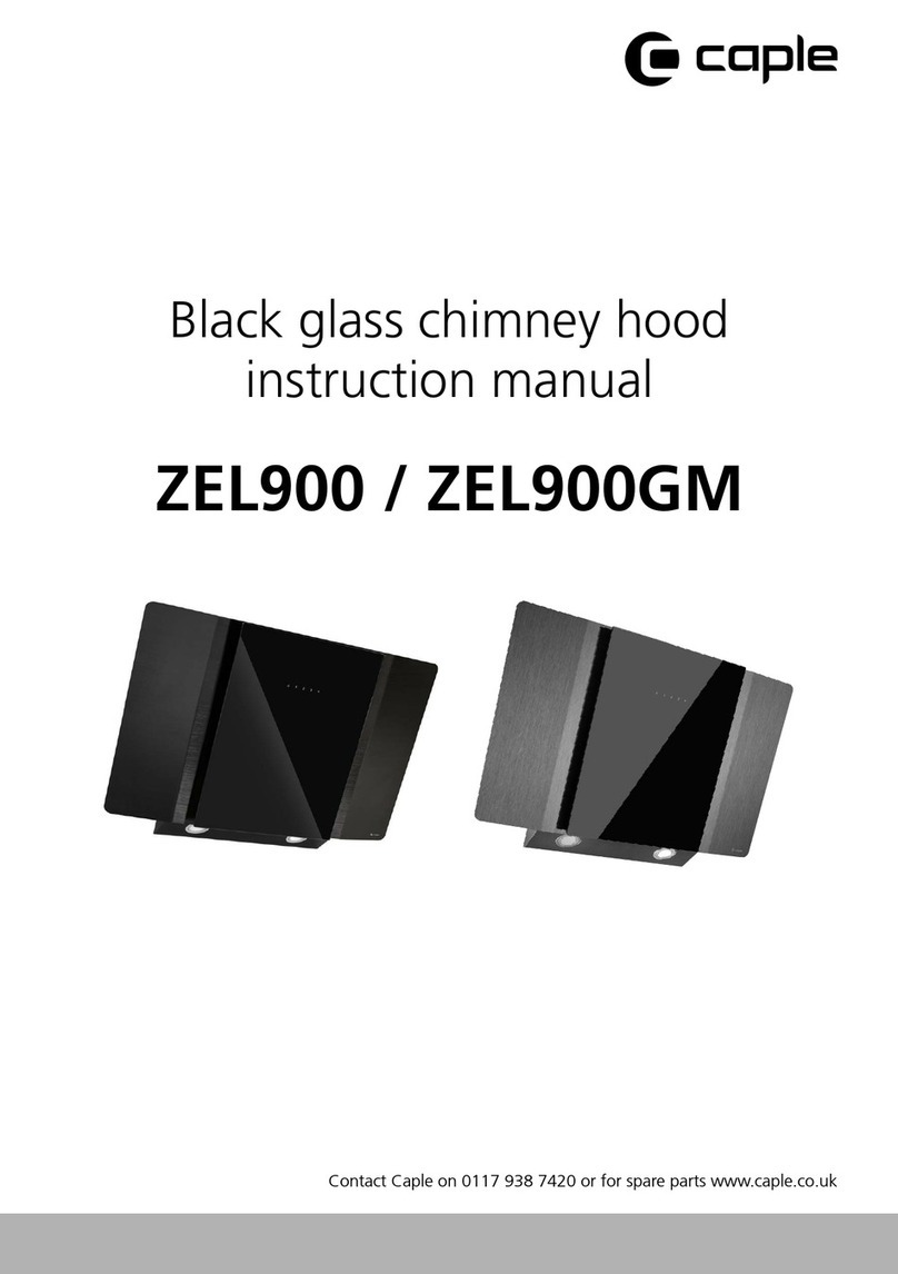 Caple ZEL900GM instruction manual
