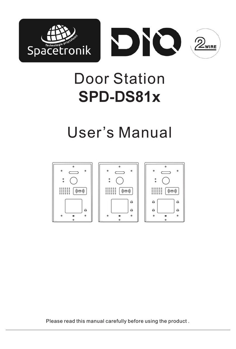 Spacetronik DIO SPD-DS81 Series user manual