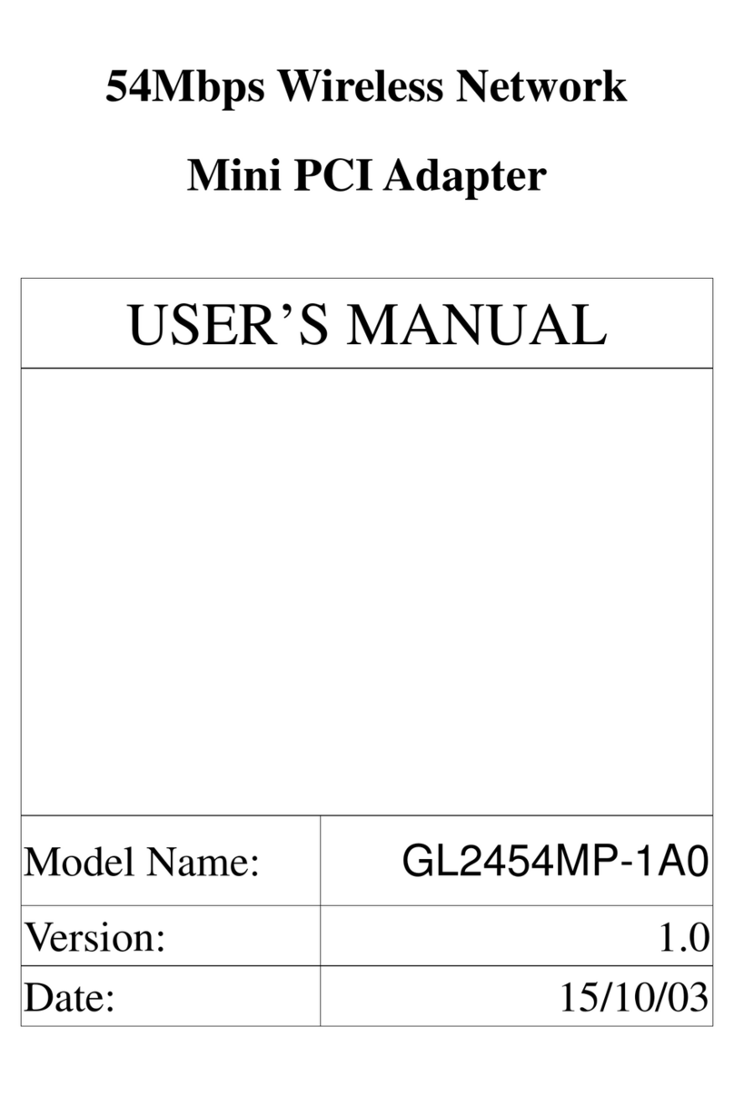 Global Sun GL2454MP-1A0 user manual