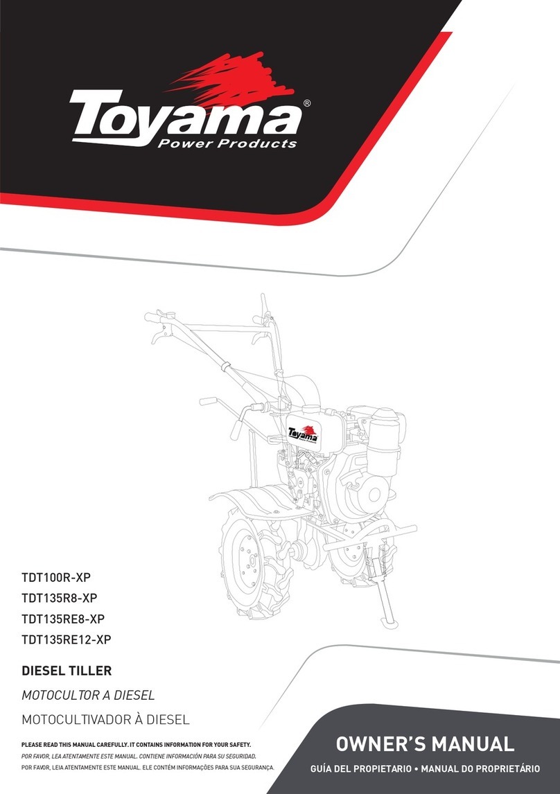 Toyama TDT100R-XP User manual