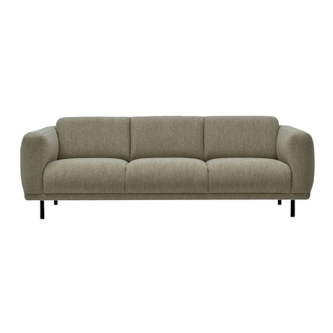 pols potten Sofa Teddy XL 559-020 Series instruction manual