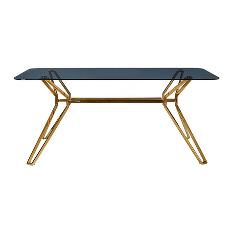 pols potten Table rectangular gold & glass 370-010-002 instruction manual pols potten Table rectangular gold & glass 370-010-002 instruction manual
