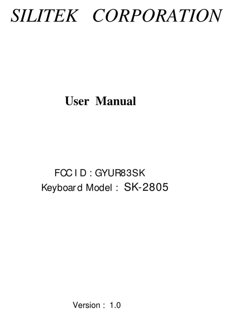 Silitek SK-2805 user manual
