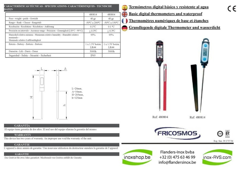 Fricosmos 480814 User manual