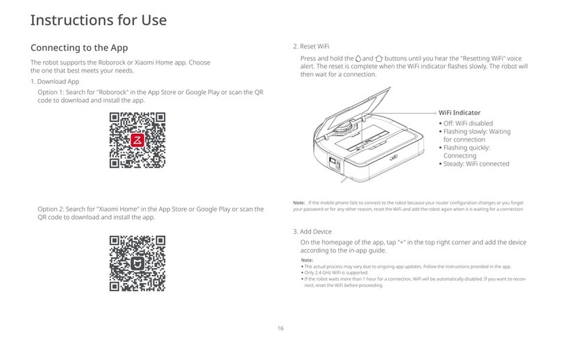 Roborock X7 WashVac User manual