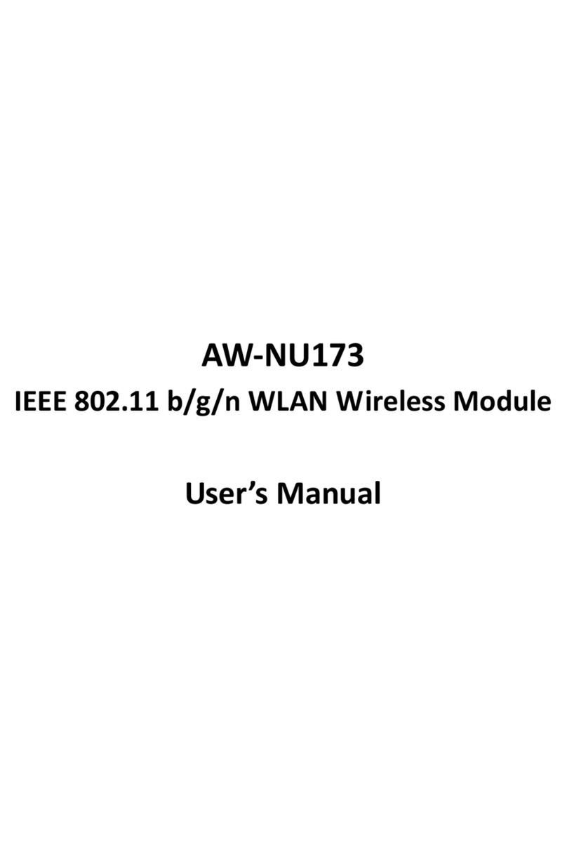 AzureWave AW-NU173 user manual