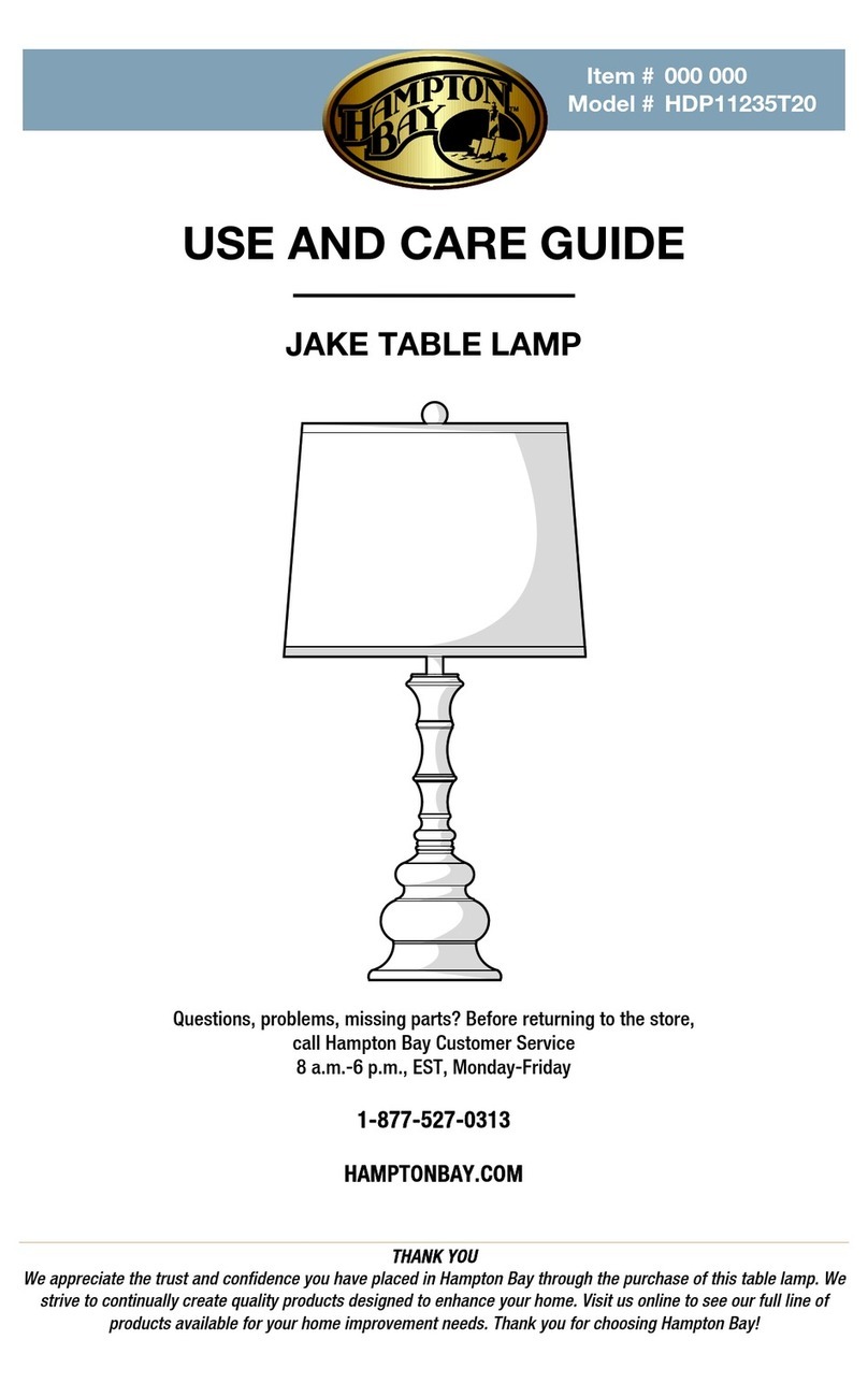 Hapton Bay JAKE Use and care guide