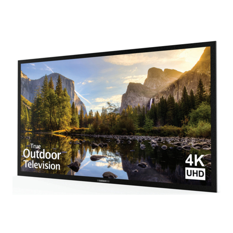 SunBriteTV Veranda SB-7574UHD-BL Operator's manual