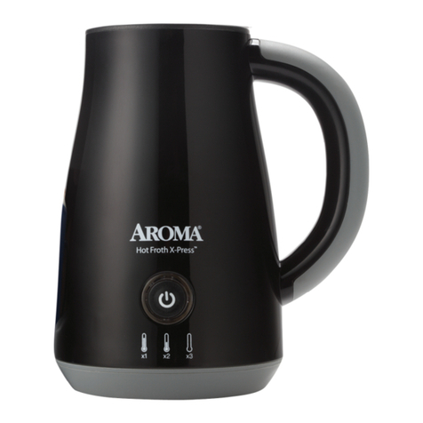 Aroma Hot Froth X-Press AFR-200B instruction manual Aroma Hot Froth X-Press AFR-200B instruction manual