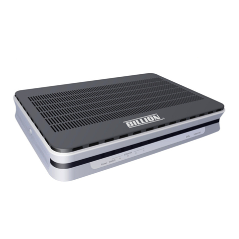 Billion BiPAC 8900X R3 User manual