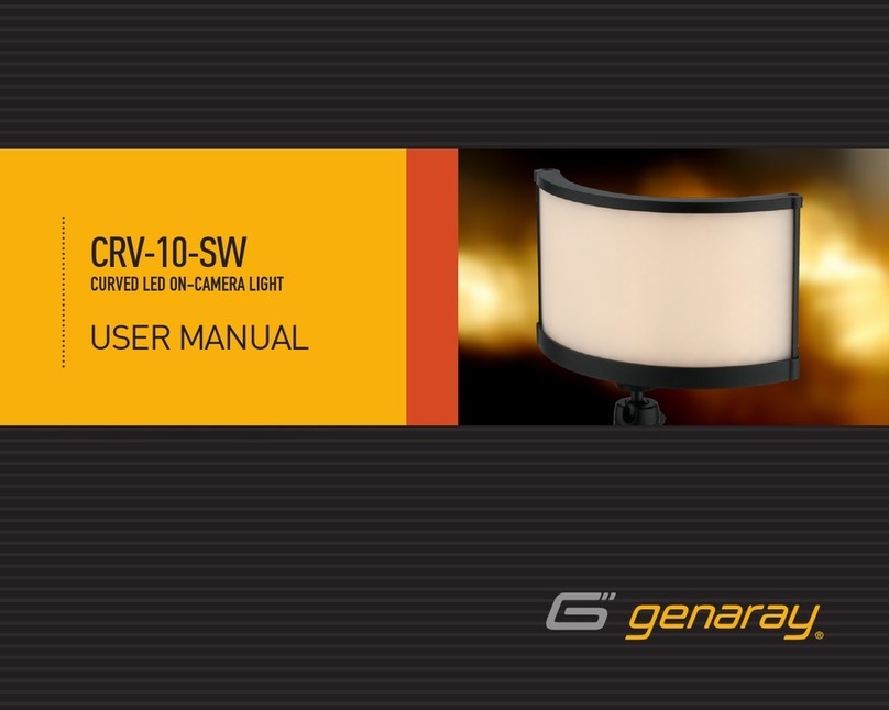 Genaray CRV-10-SW user manual