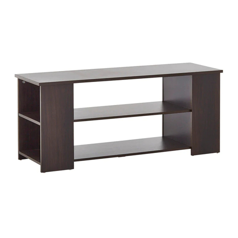 fantastic furniture Como TV Stand Rectangle manual