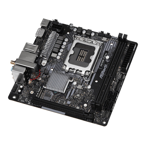ASROCK H610M-ITX/ac Quick installation guide