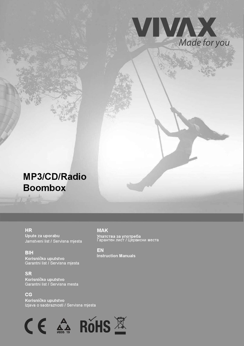 Vivax APM-1032 instruction manual