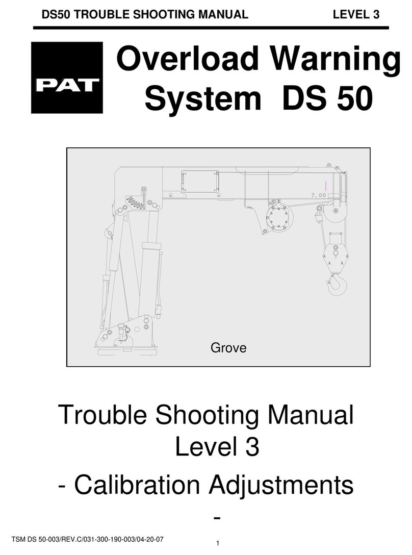 PAT DS 50 troubleshooting manual