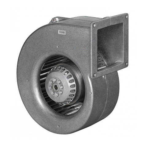 Ebmpapst G2E160-AY47-01 User manual