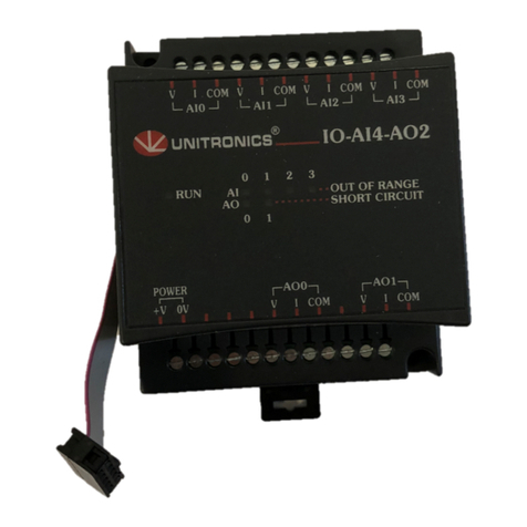 Unitronics IO-AI4-AO2 User manual