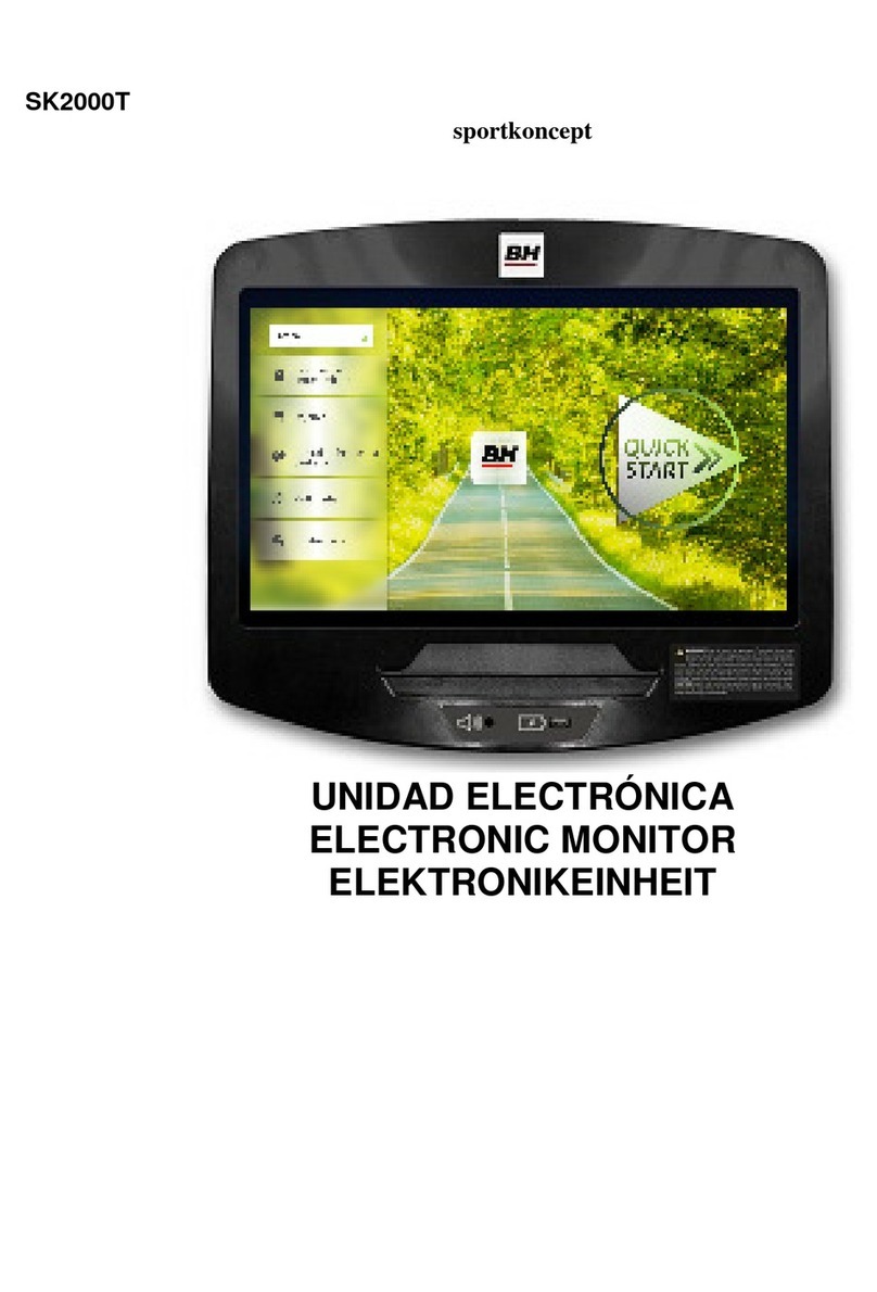 BH FITNESS SK2000T User manual