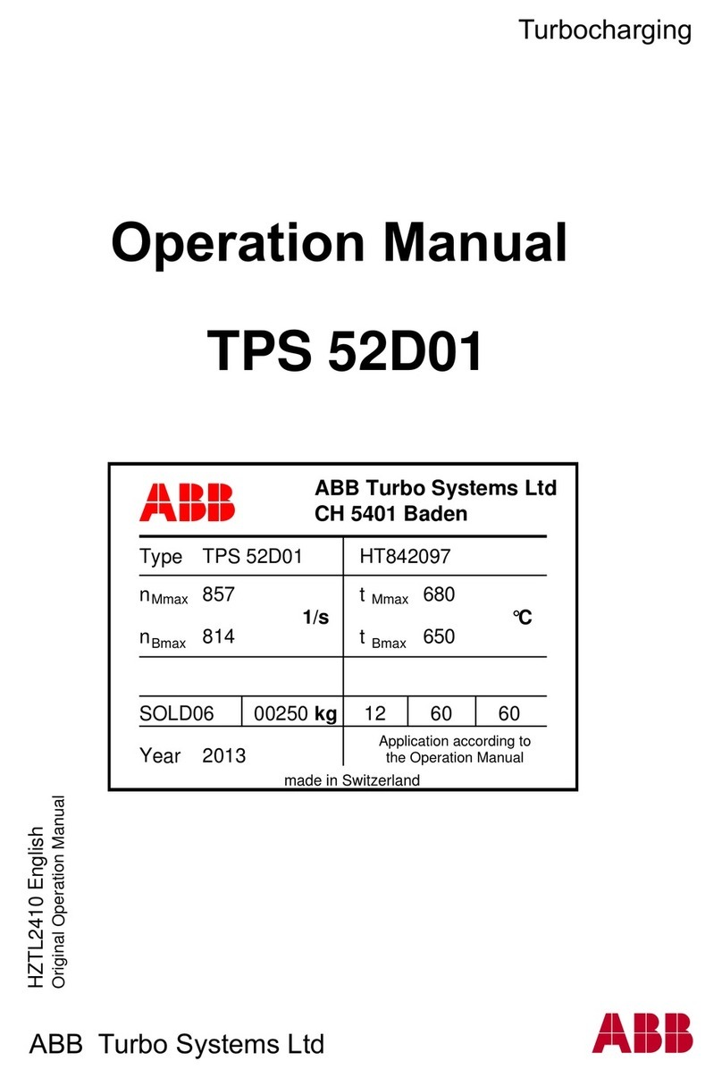 ABB HT842097 Operation manual