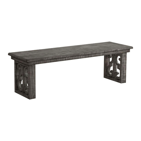 Acme Furniture Artesia 77093 Assembly instruction
