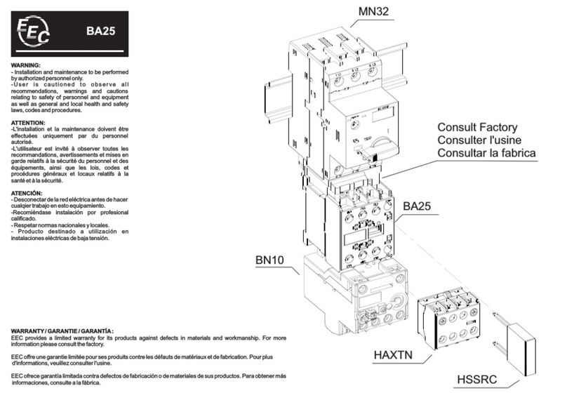 EEC BA25 quick start guide